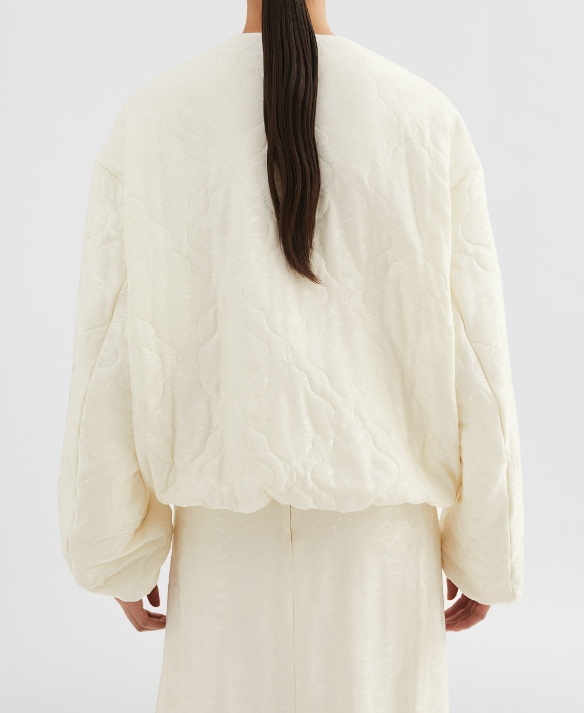 Jil Sander Jacquard Bomber Jacket