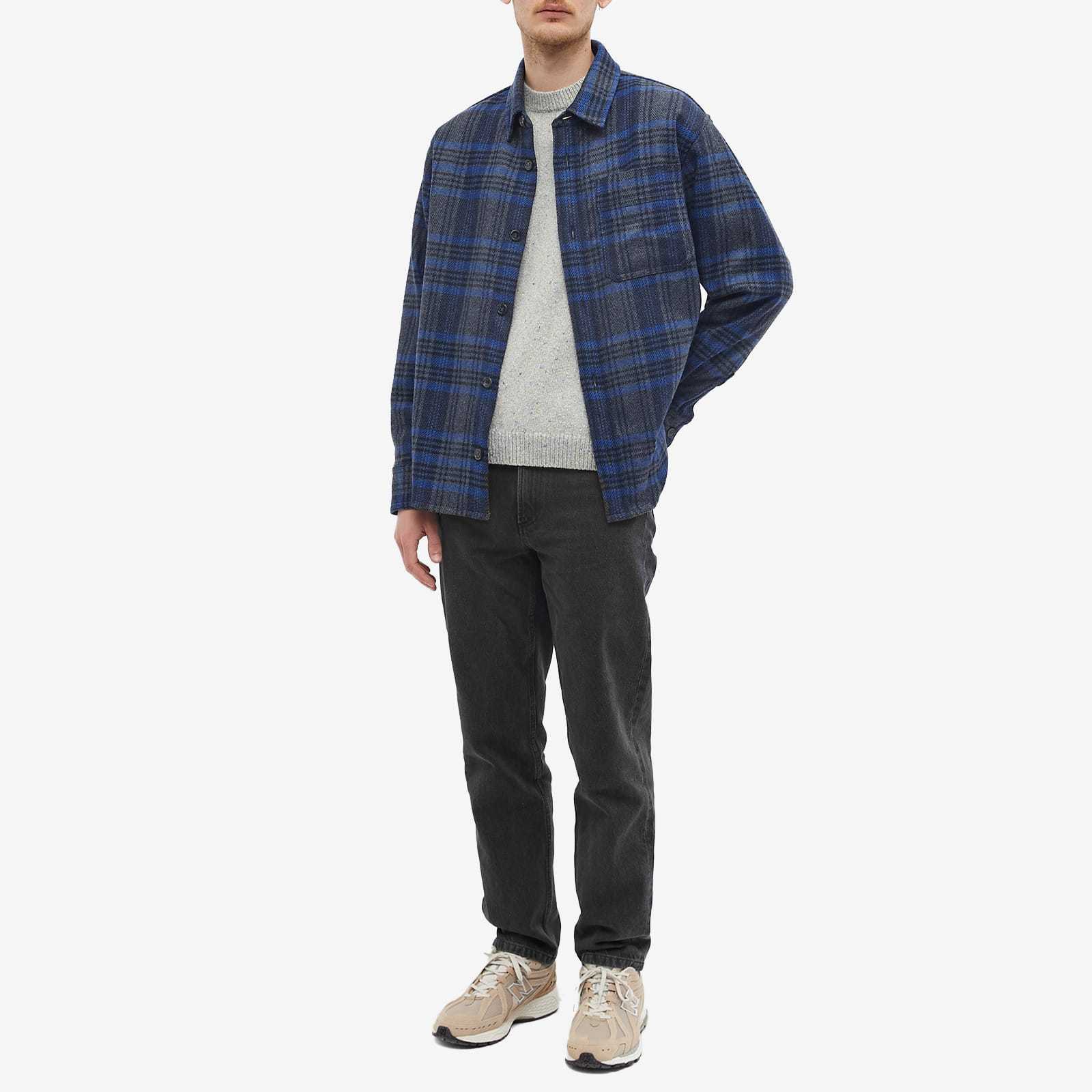 Apc A.p.c. Mens Martin Stonewashed Black Denim Jeans In Black