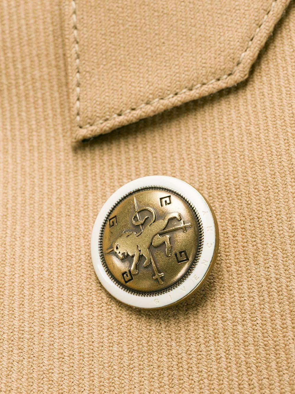 Givenchy Single-breasted Belted Coat In Brown