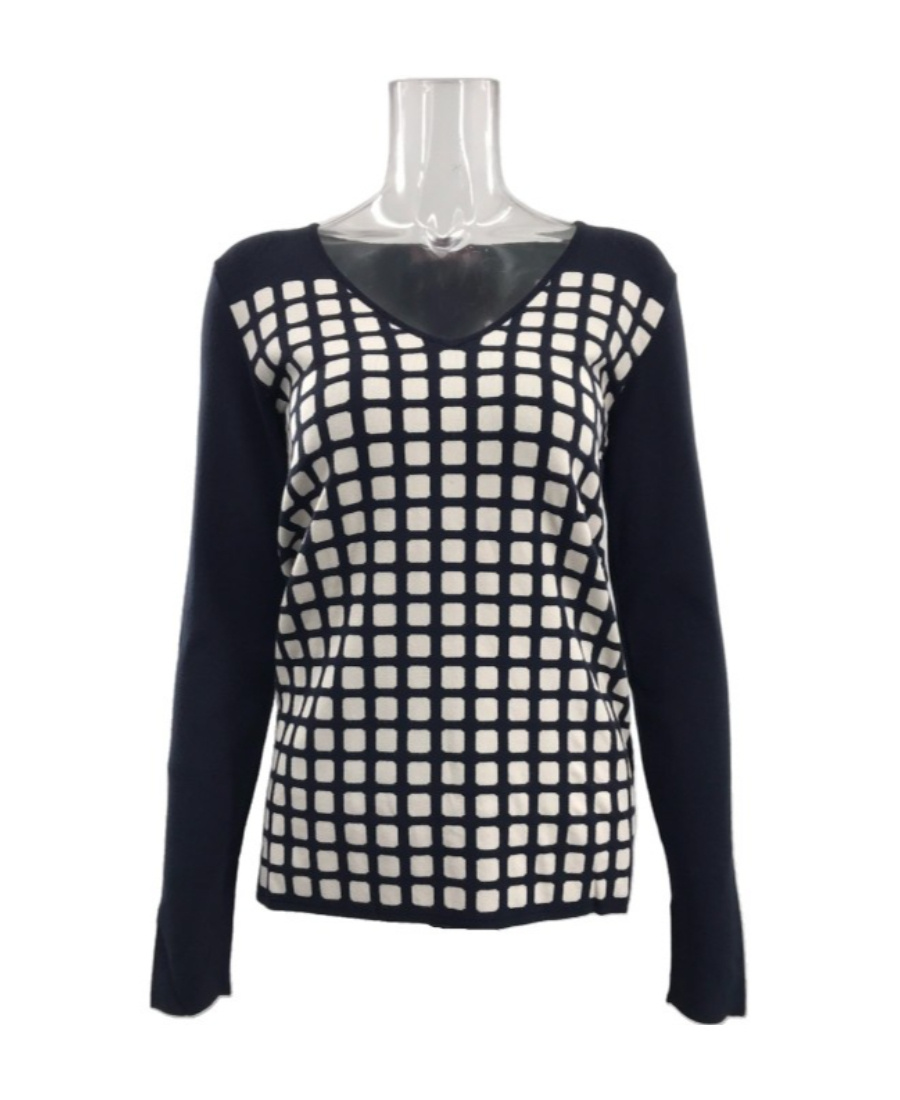 Max Mara Long-sleeved Sweater In Black