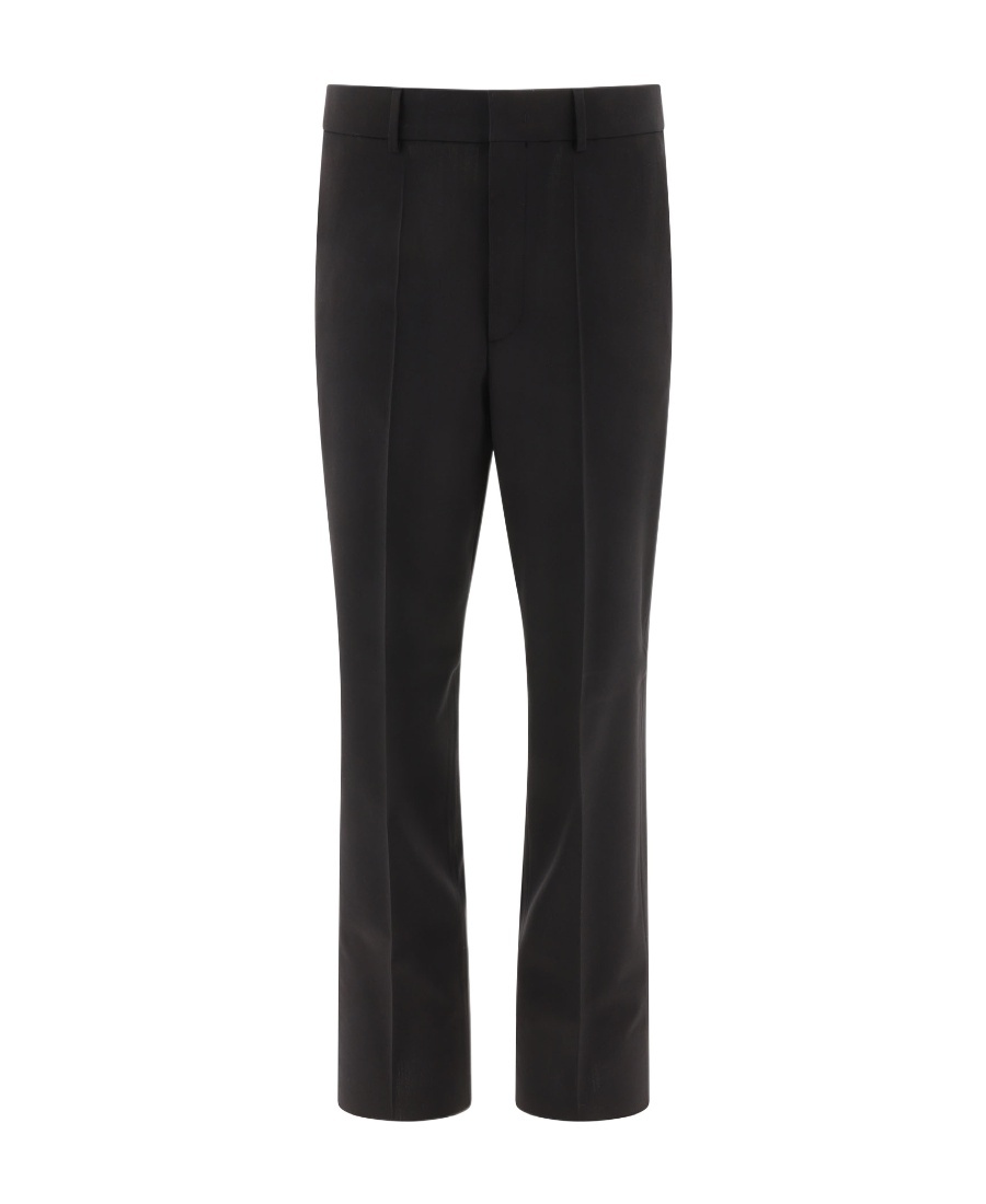 Valentino Drawstring-waist Cotton Track Pants In Black