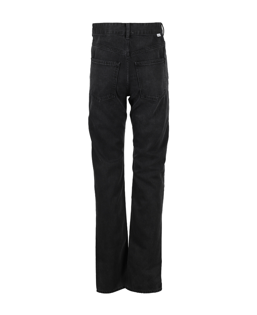 Isabel Marant Étoile Varda Straight-leg Jeans In Black