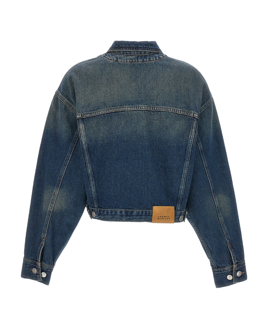 Isabel Marant Tadia Denim Jacket In Blue