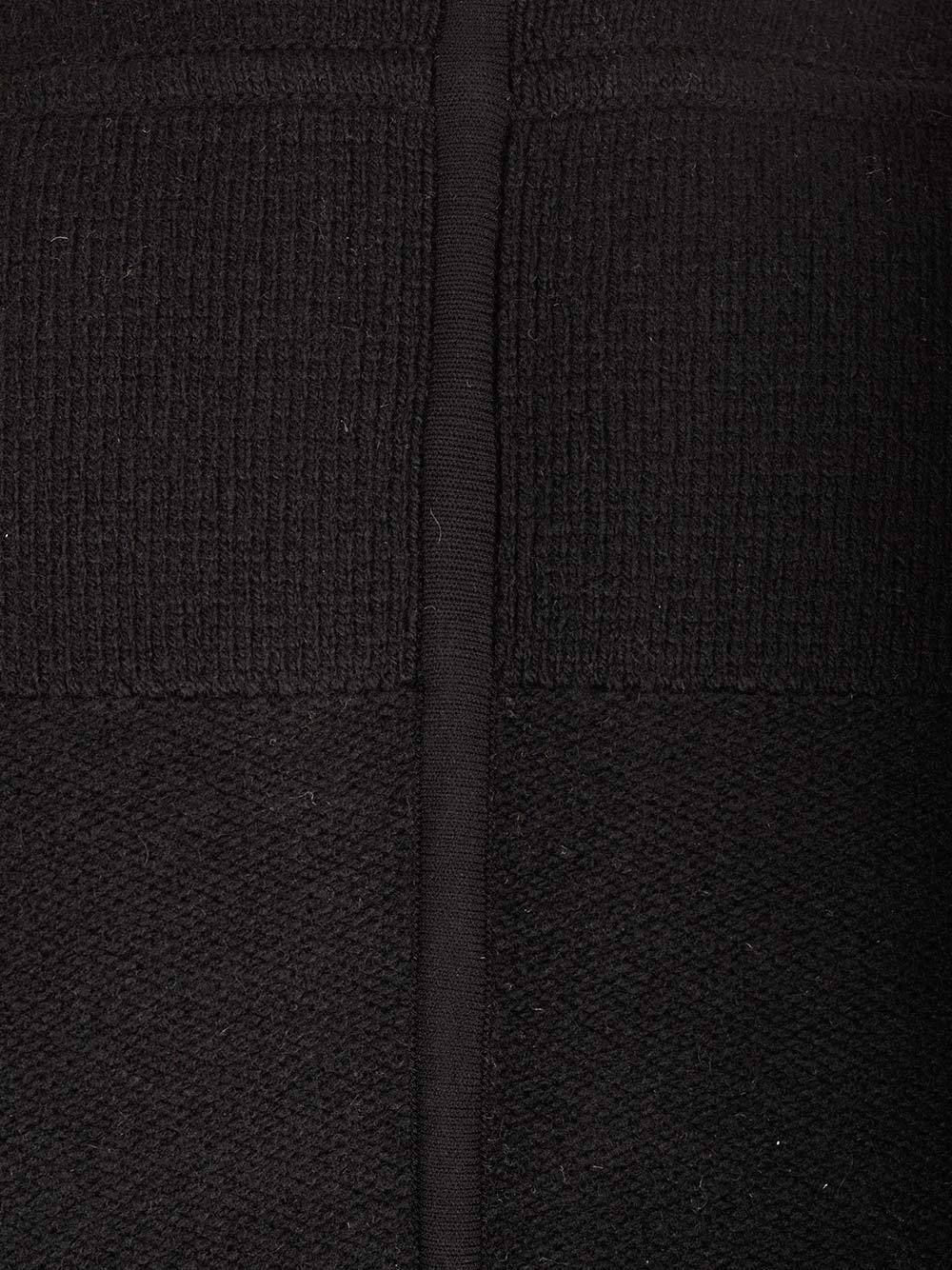 Rick Owens Cap-sleeves Knitted Top In Black