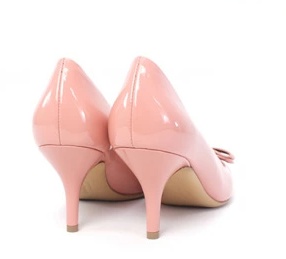 Ferragamo Bow-tie High Heels In Pink