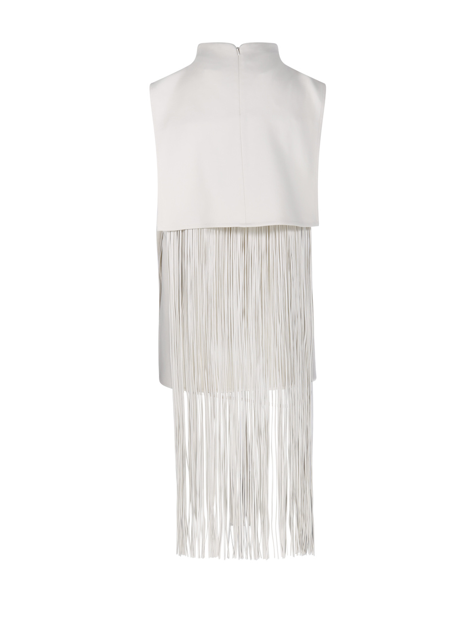 Sportmax Fringe-hem Sleeveless Top