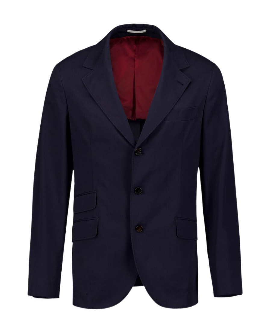 Brunello Cucinelli Long-sleeved Suit Coat