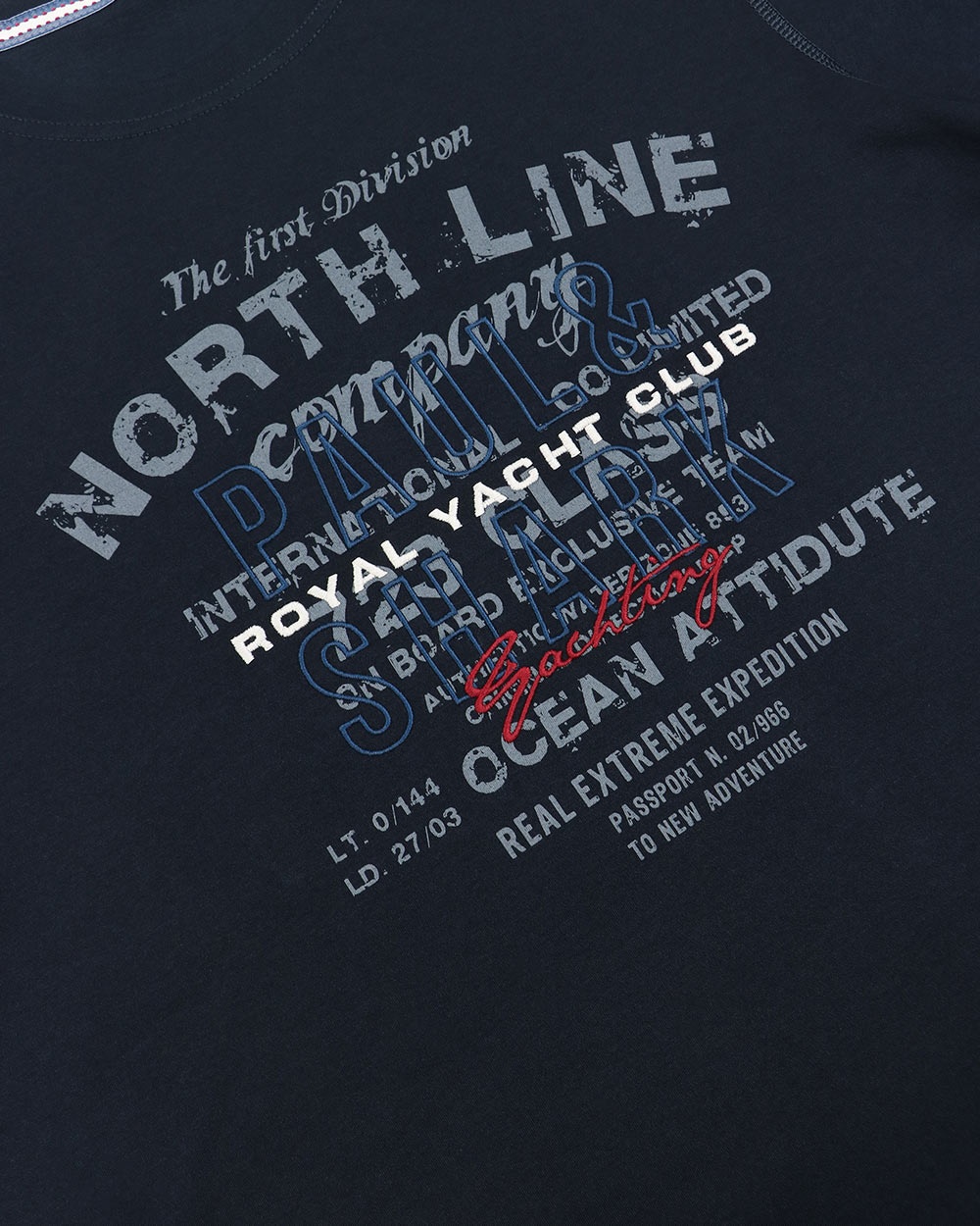 PAUL & SHARK LOGO LONG-SLEEVED T-SHIRT