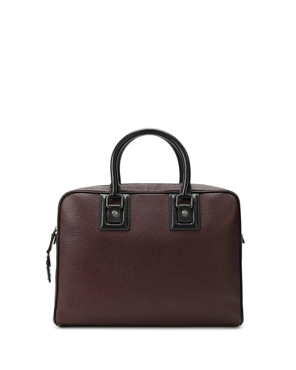 Dolce & Gabbana Logo Details Handbag In Black