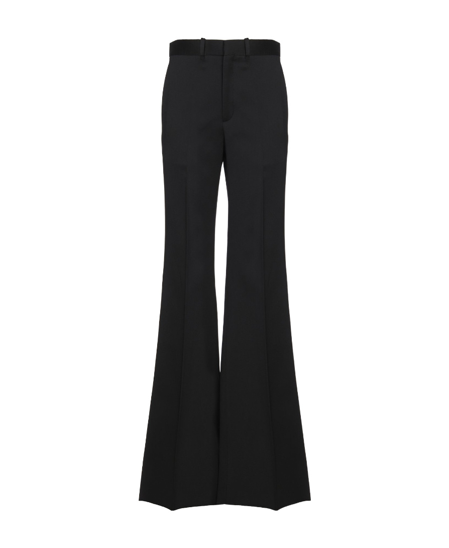 Chloé Tailored Flared Trousers In Black