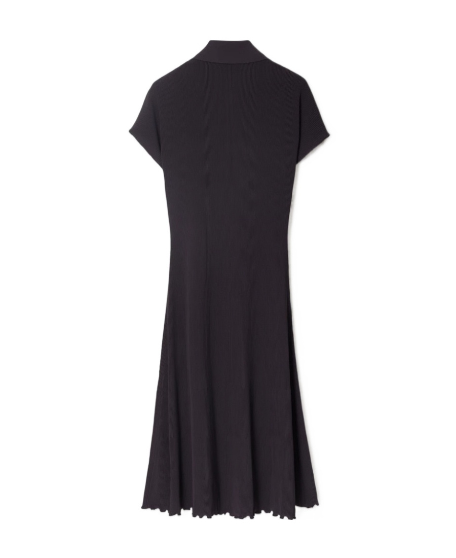BURBERRY POLO-STYLE MIDI DRESS