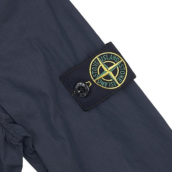 Stone Island Long Sleeved Jacket In Black