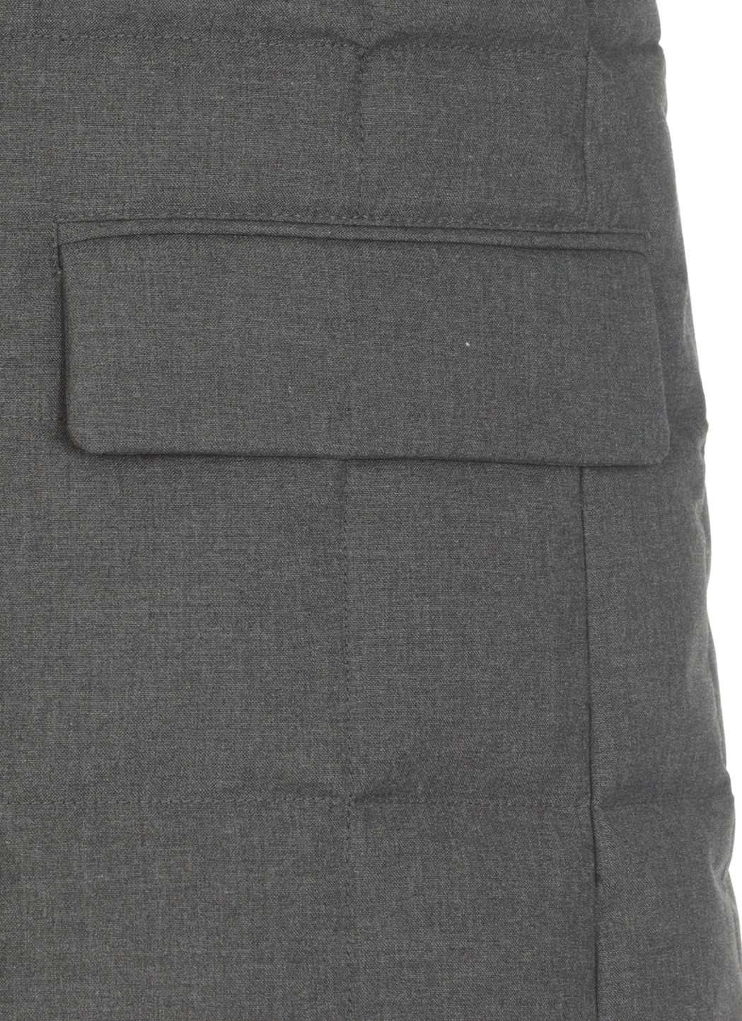 Fay Long-sleeved Quilted Down Jacket In Black
