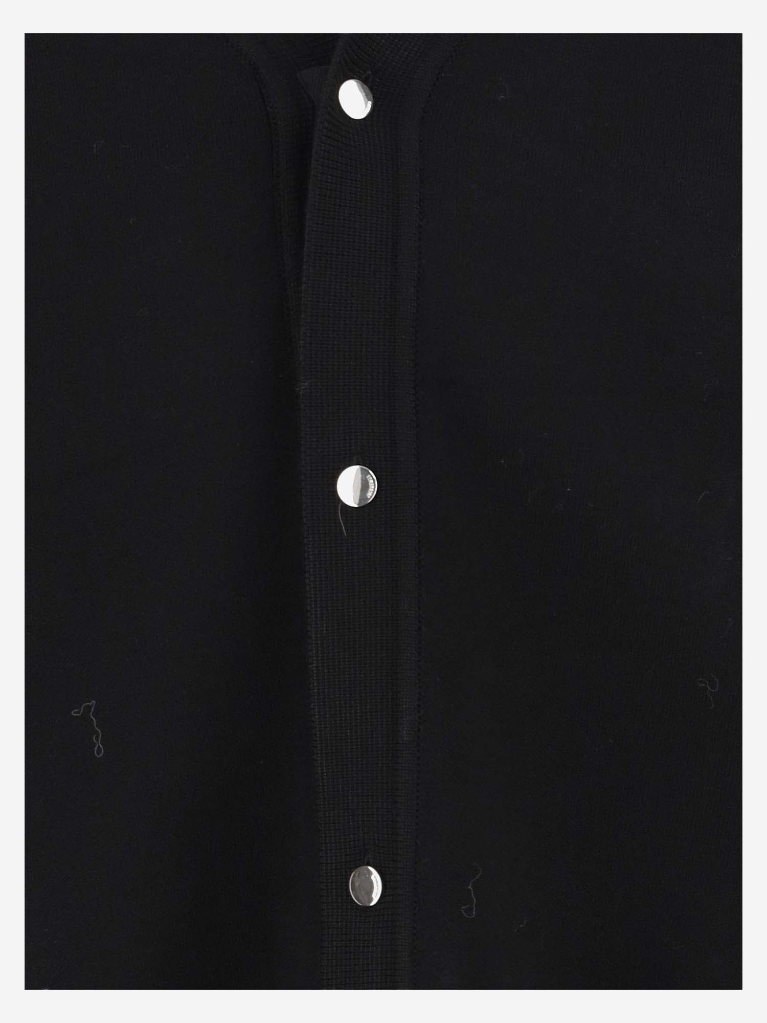 Jacquemus Men's Cardigan Boutonne In Black