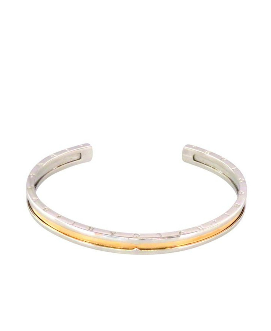 Bvlgari Logo Bracelet In Gray