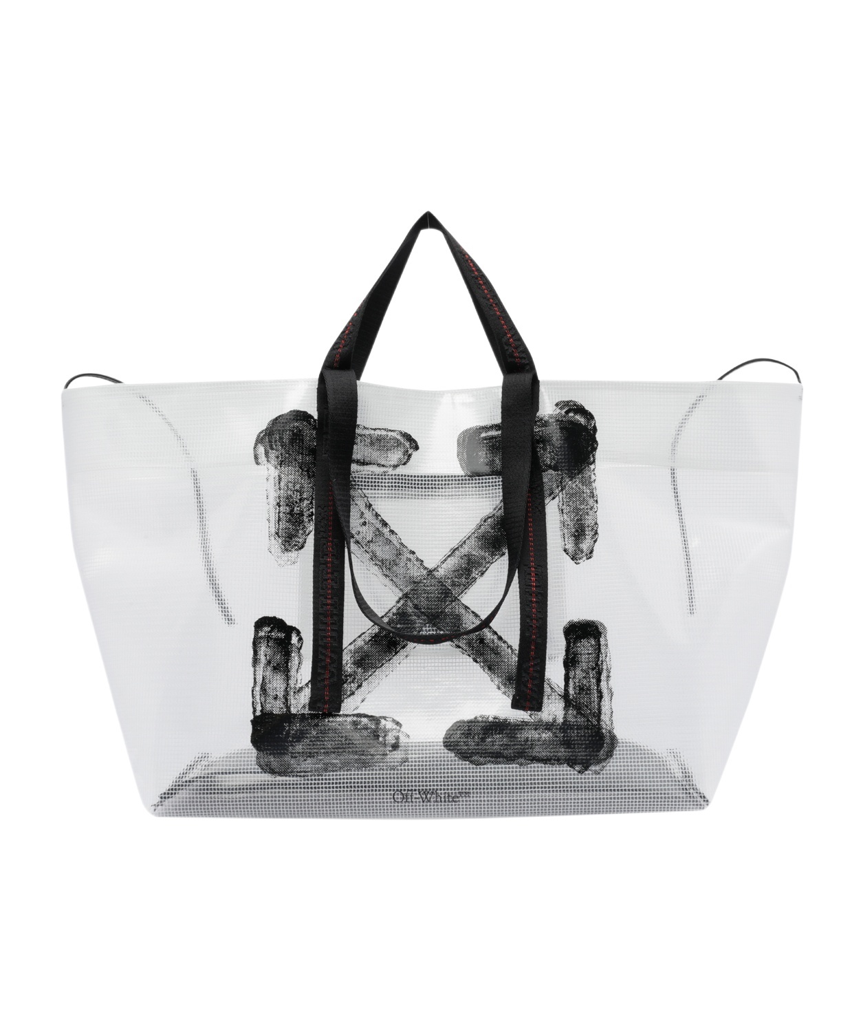 Off-white Heritage Day Off Tote Ripstop Bags In White