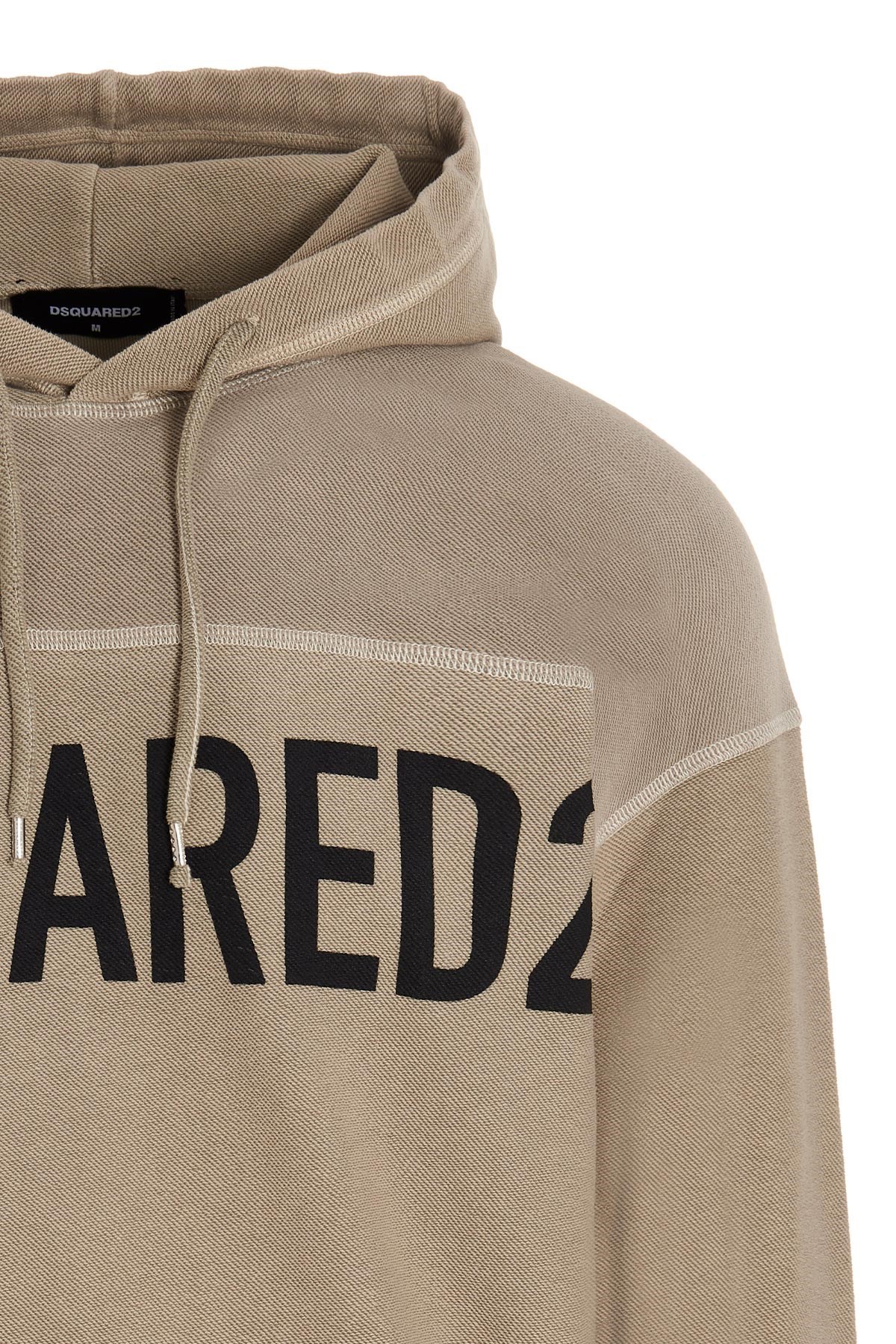 Dsquared2 Branded Sweatshirt In Nude