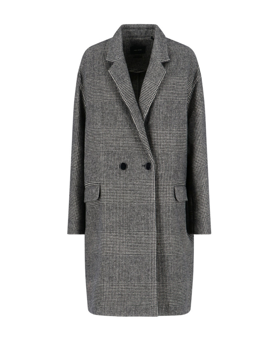 ISABEL MARANT SINGLE-BREASTED WOOL COAT