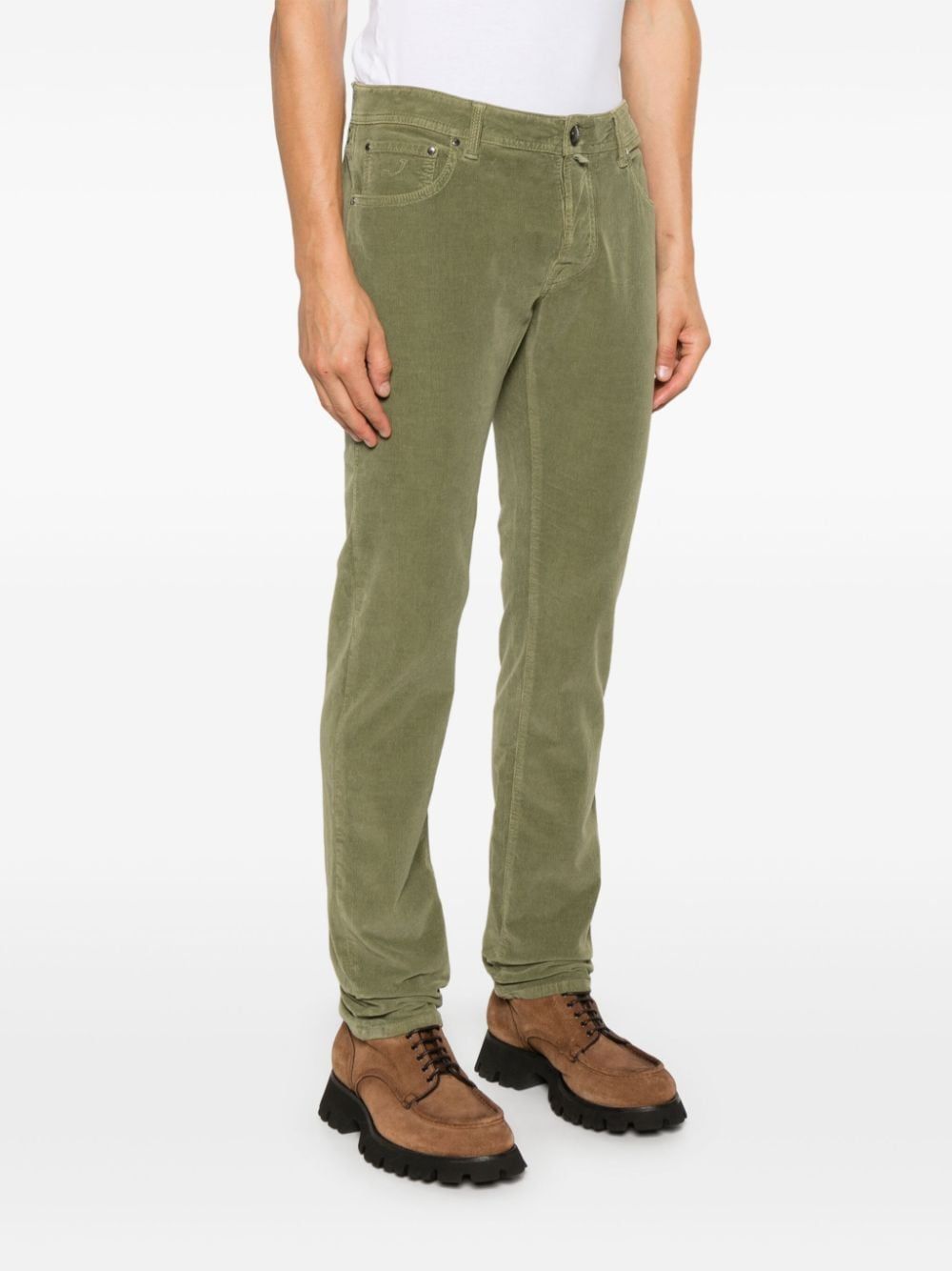 Jacob Cohen Nick Trousers In Green