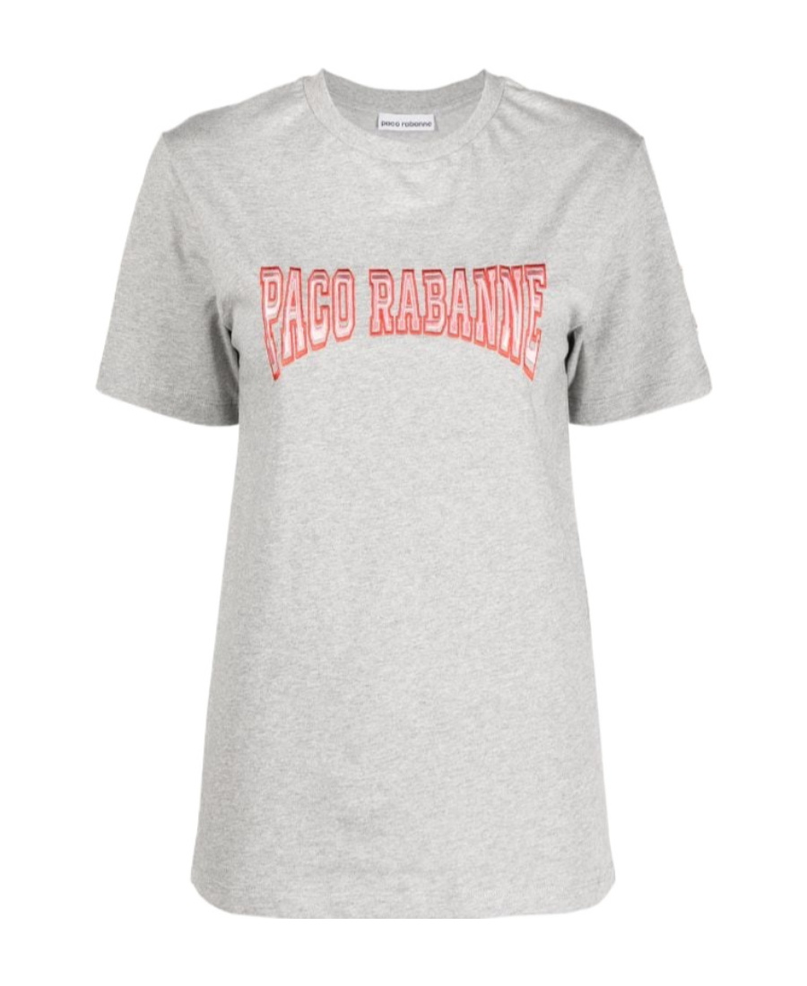 RABANNE LOGO EMBROIDERY T-SHIRT