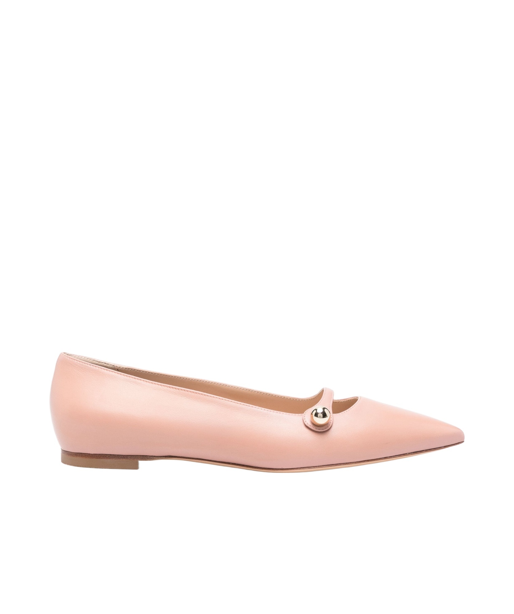 Casadei Cleo Ballerina Shoes In Pink