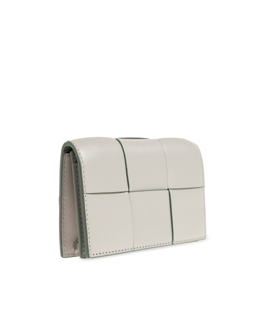 Bottega Veneta Flip Card Bag In White