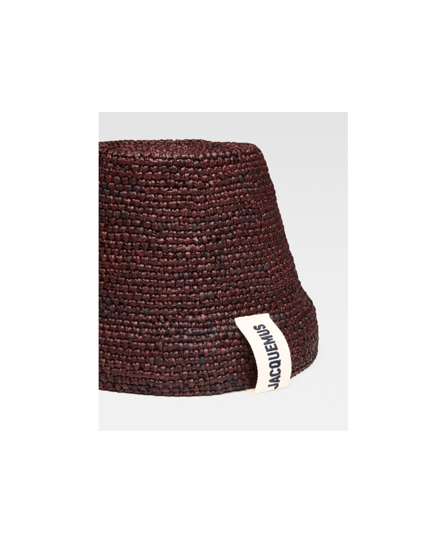 Jacquemus Seamless Fisherman's Hat In Black