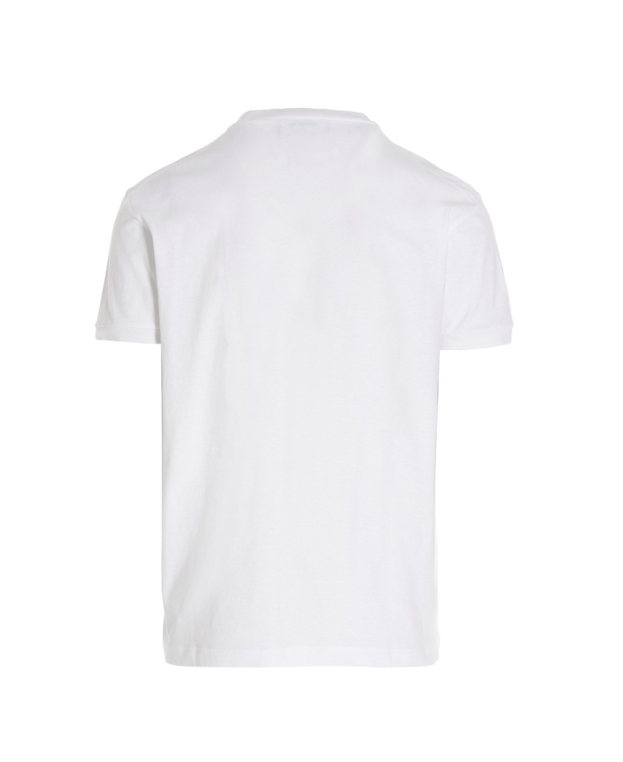 Dsquared2 Men's White Cotton T-shirt With Logo In White