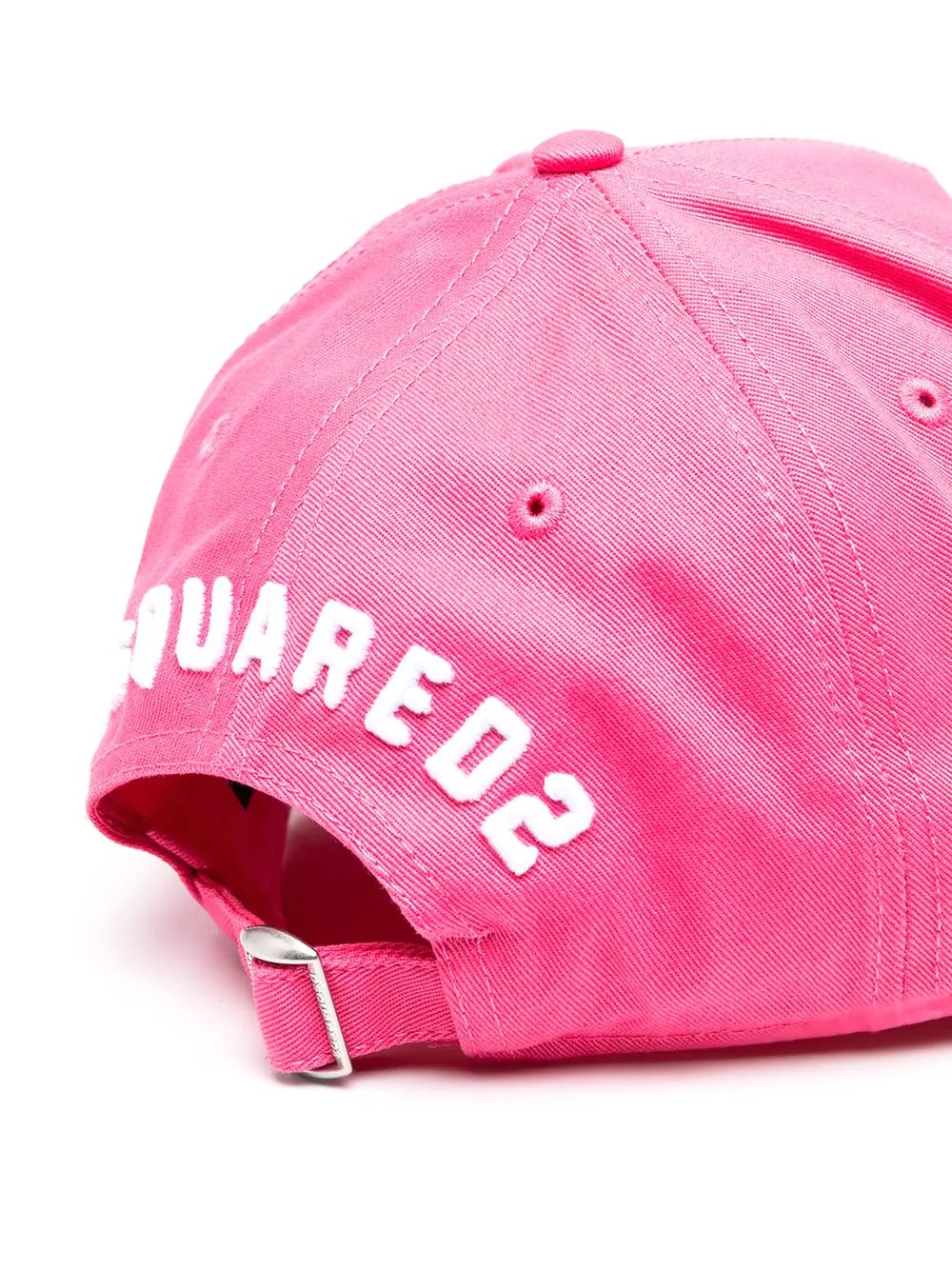 Dsquared2 Logo-embroidered Baseball Cap In Pink