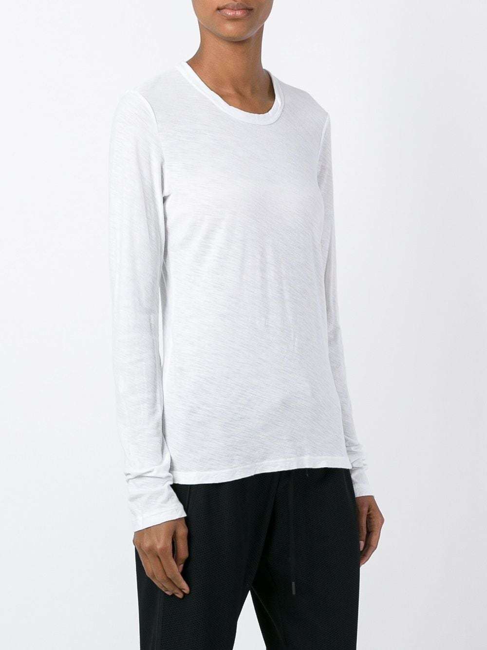 JAMES PERSE LONG-SLEEVE COTTON T-SHIRT