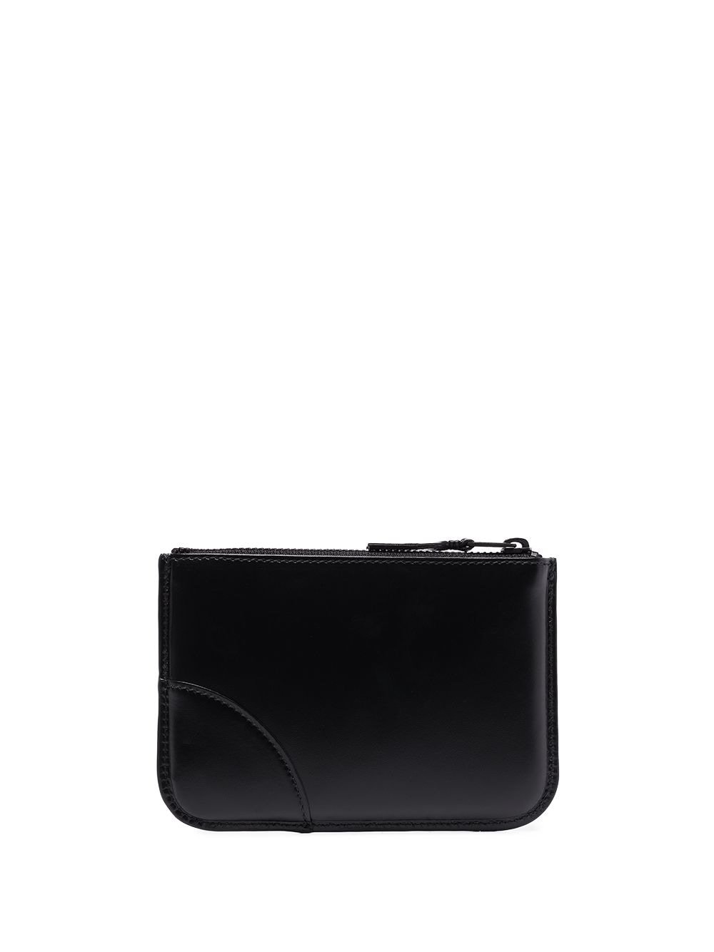 Comme Des Garçons Wallet Zipped Coin Purse In Black