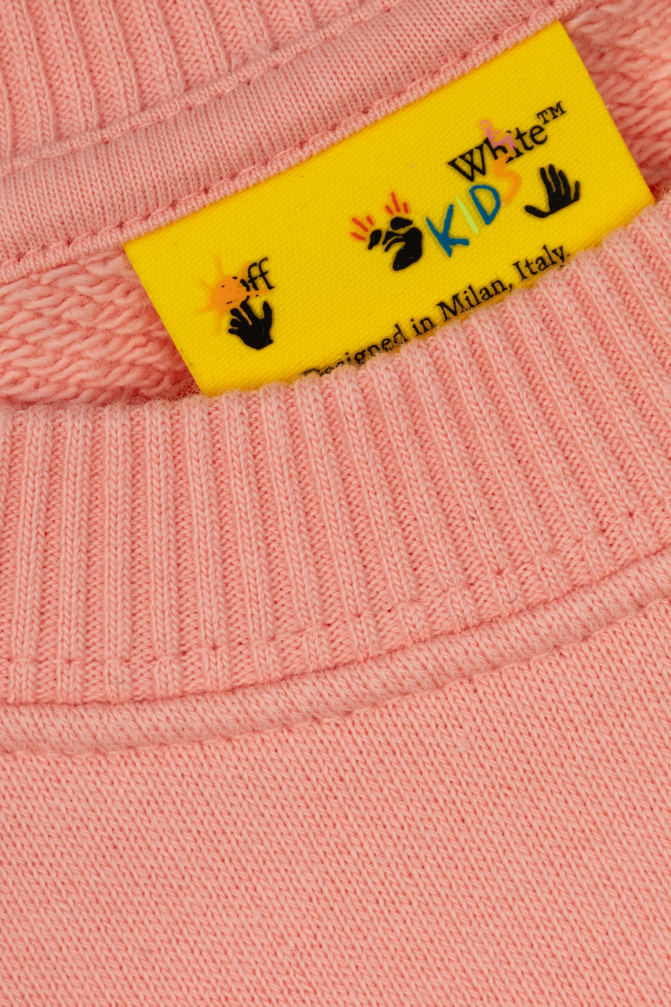Off-white Arrow Butterfly Sweater In Pink
