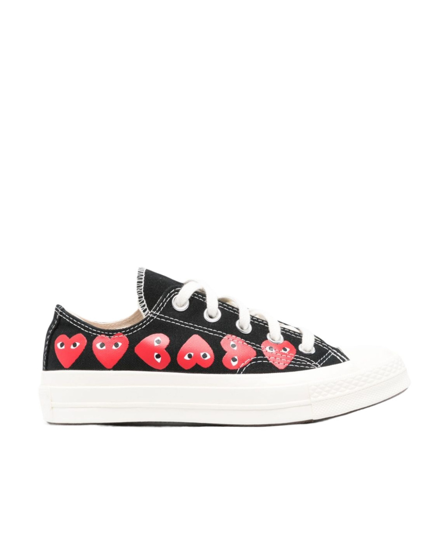 COMME DES GARÇONS TIE LOW-TOP CASUAL SHOES 