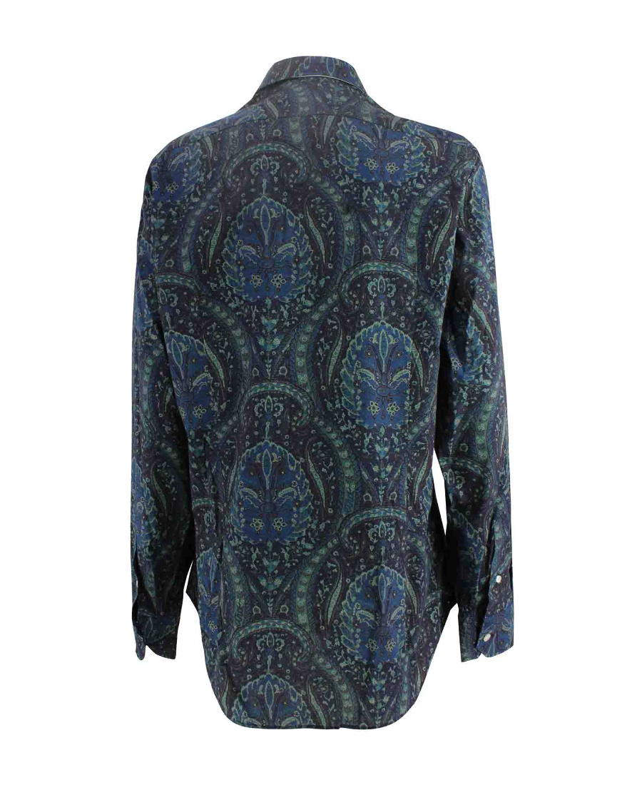 Etro Printed Shirt In Black