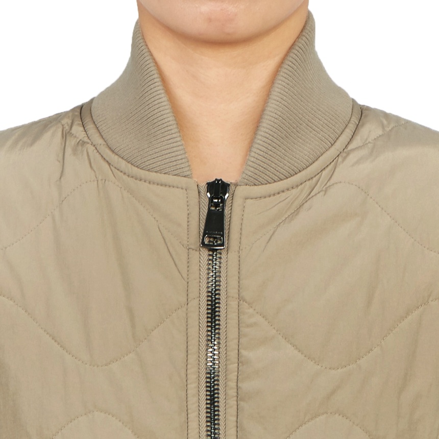 Weekend Max Mara Long-sleeved Casual Jacket In Nude