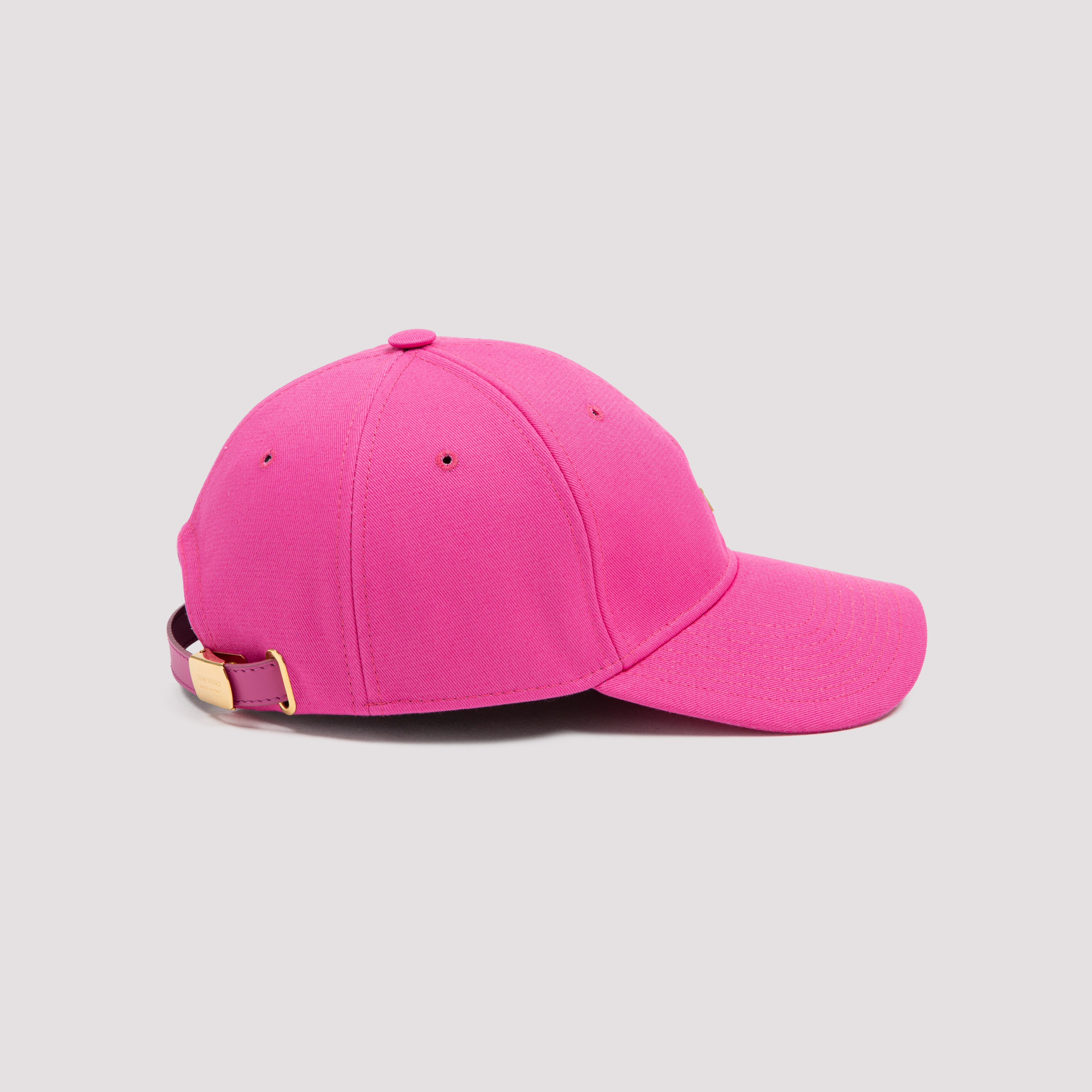 Shop Tom Ford Logo Plaque Baseball Cap In Pink