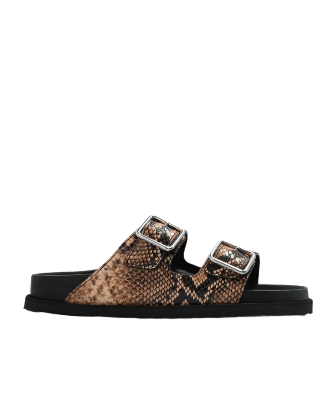 Shop Birkenstock Arizona Slides In Black