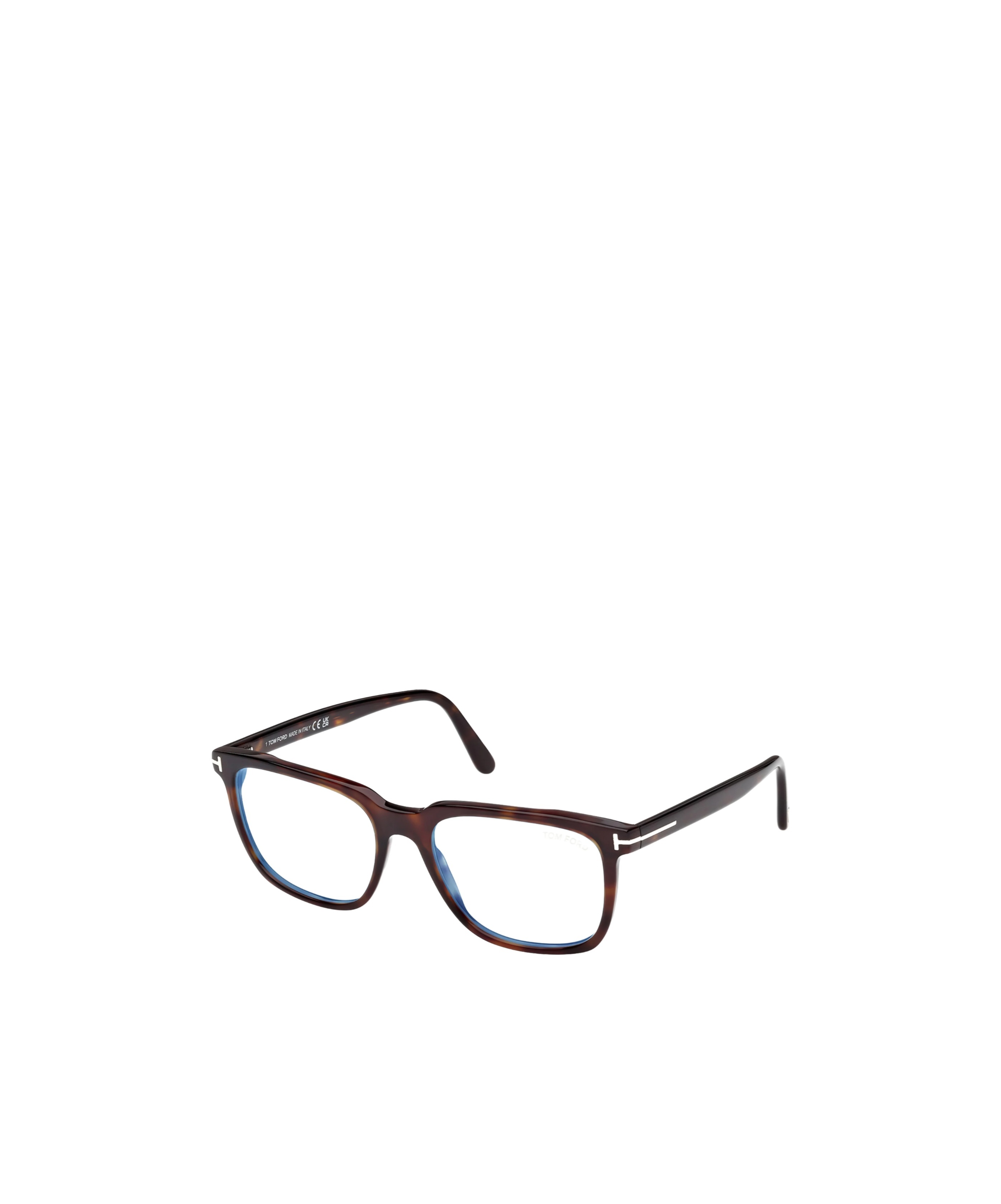 Tom Ford Geometric Flat Mirror In Brown