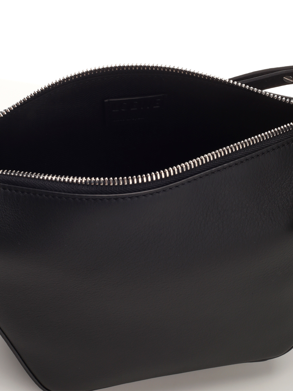 Loewe Hammock Mini Hobo Bag In Black