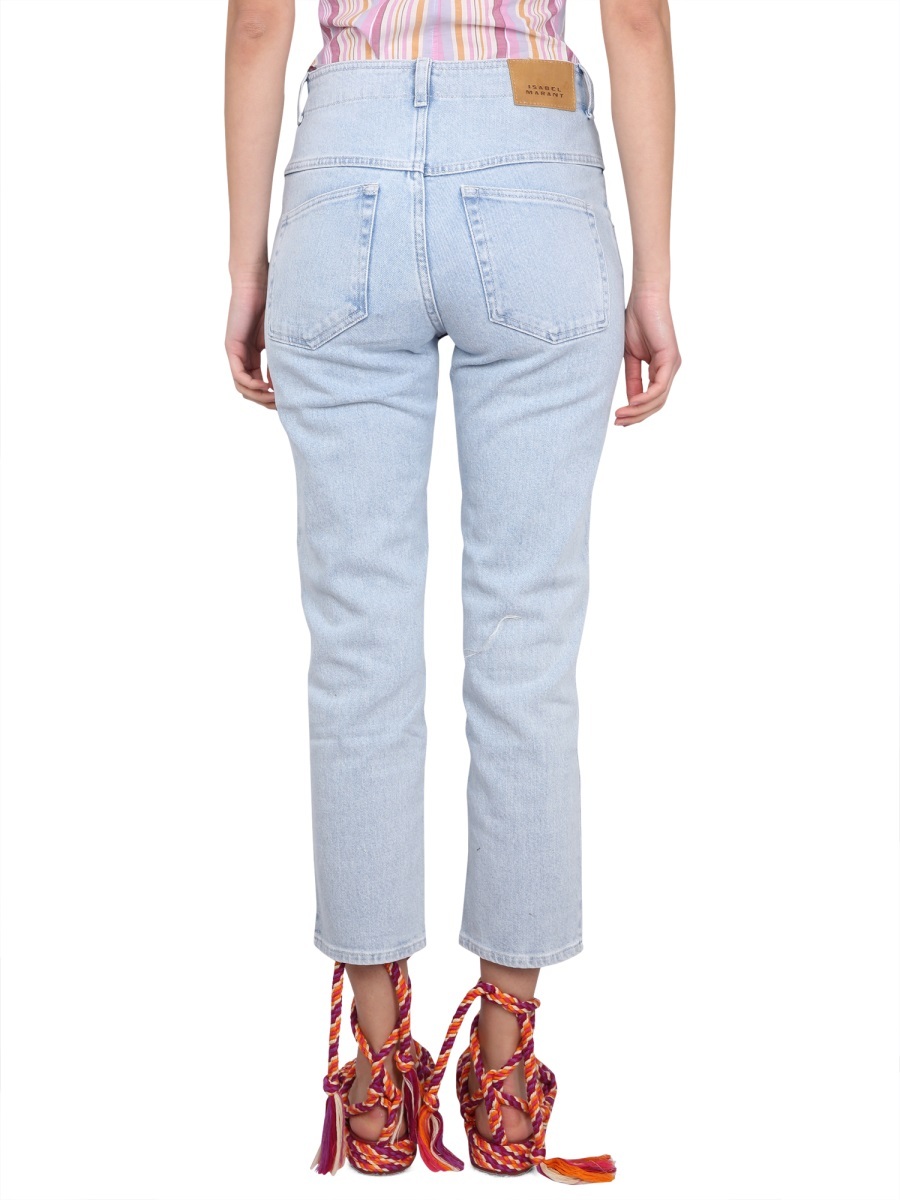 ISABEL MARANT NILIANE SLIM DENIM PANTS