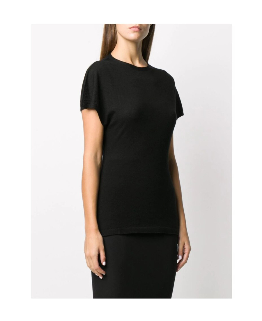 Rick Owens Short-sleeved T-shirt In Black