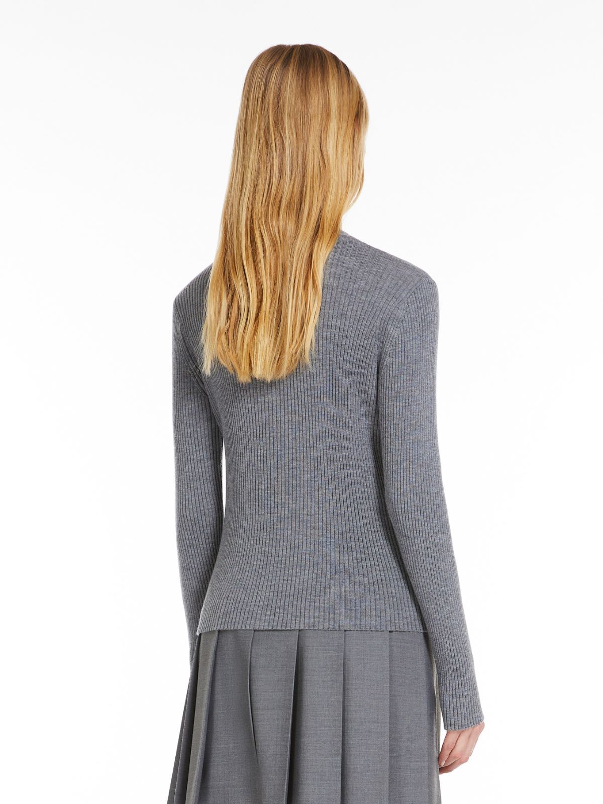 MAX MARA LONG-SLEEVED WOOL CARDIGAN