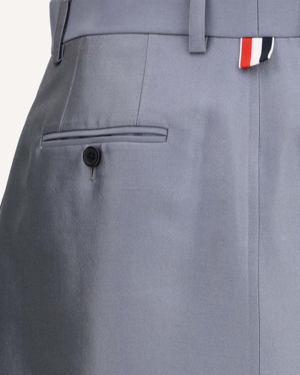 Thom Browne Tailored Midi Skirt Back Slit