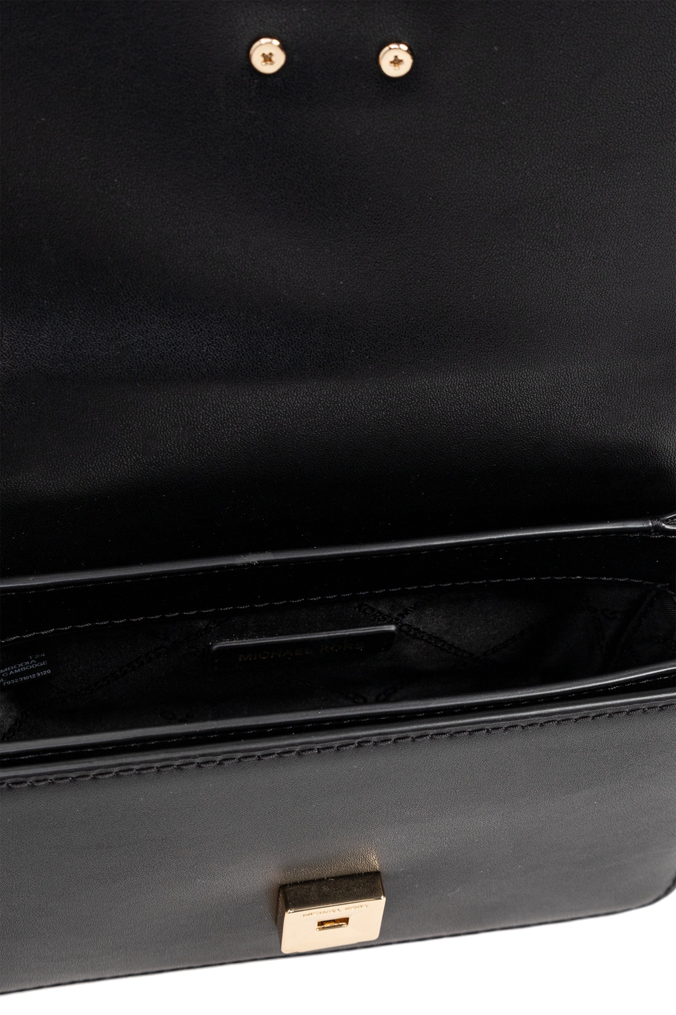 Michael Kors Logo-plaque Leather Tote Bag In Black