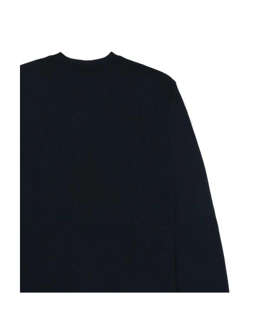 ARMANI COLLEZIONI T-SHIRT WITH ROUND NECK AND LONG SLEEVES