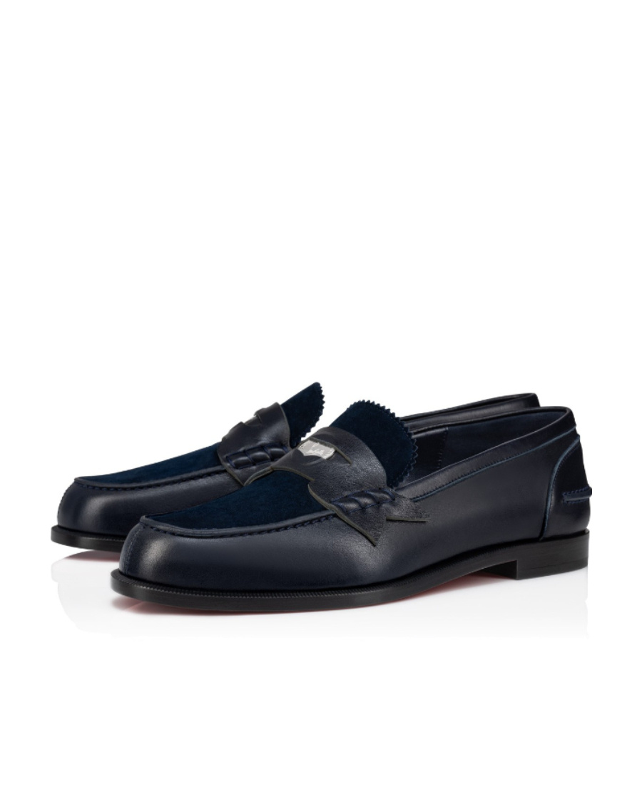 Christian Louboutin Round-headed Love Shoes In Black