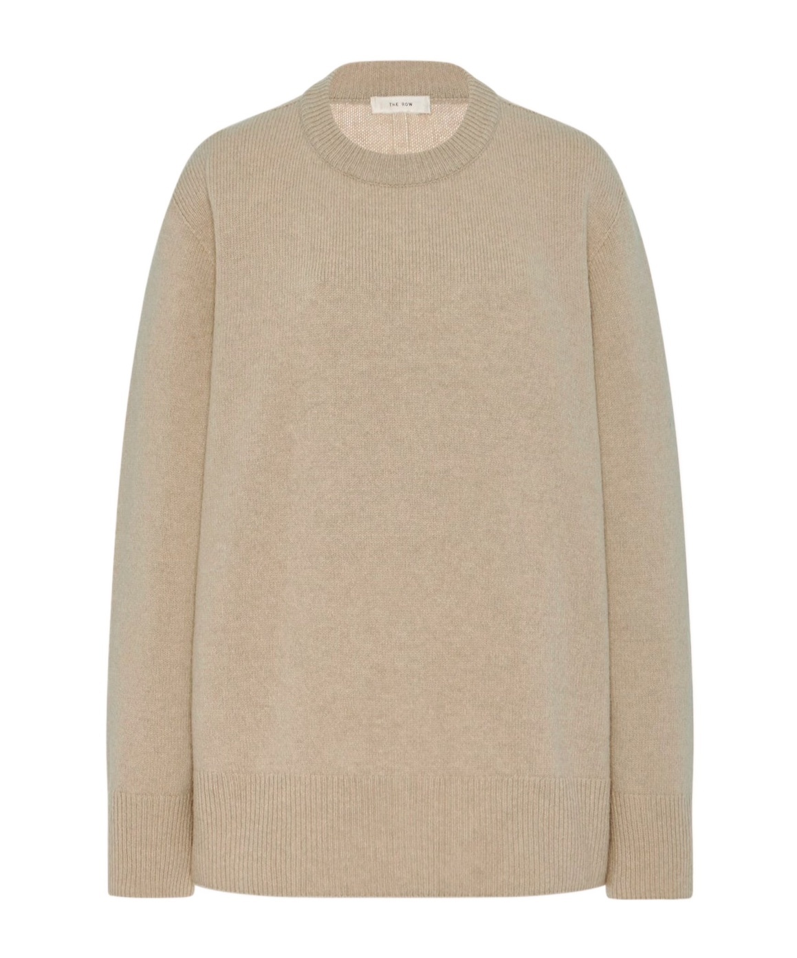 The Row Sibem Wool And Cashmere Blend Sweater In Nude