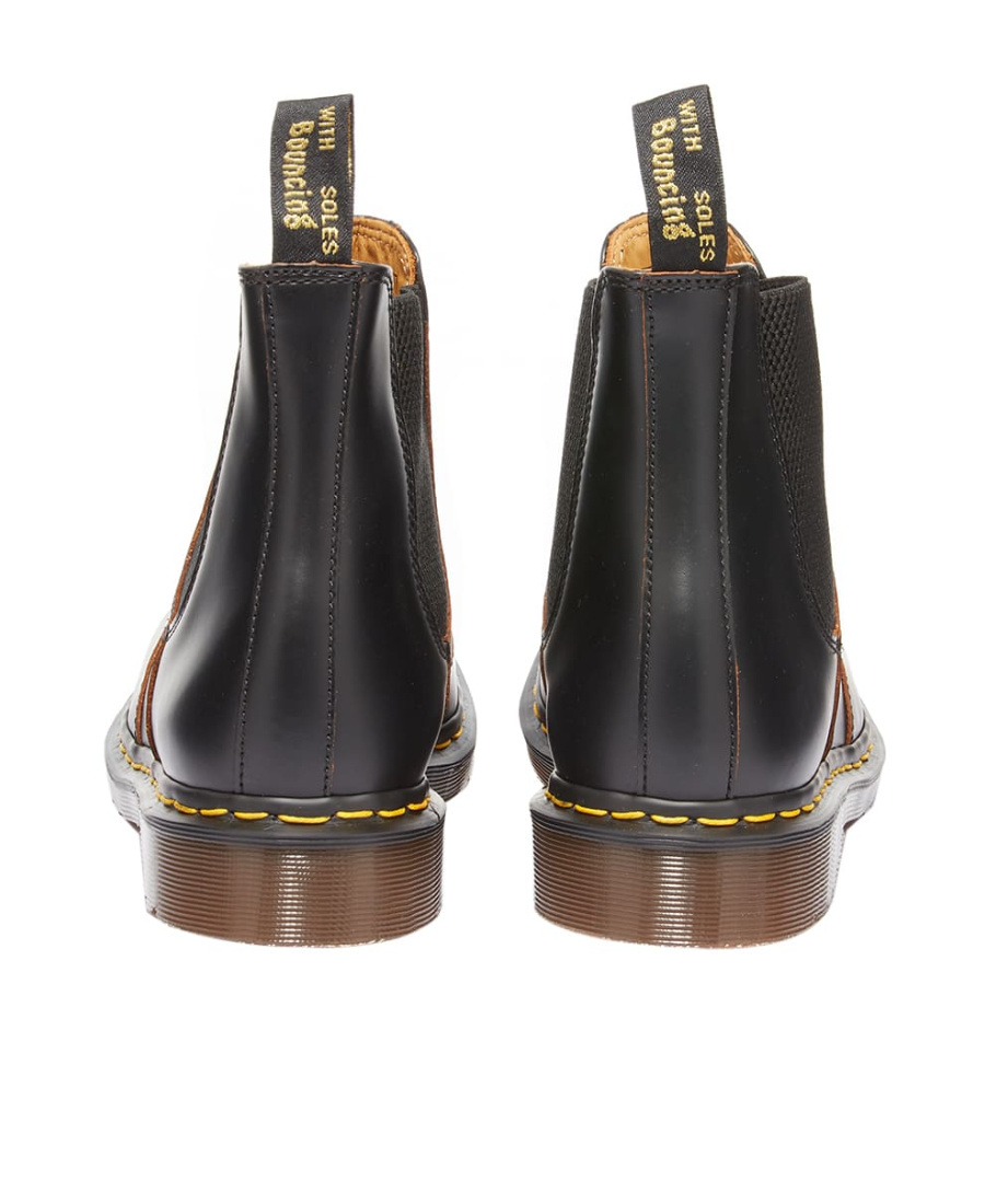 Dr. Martens Logo Boots In Black