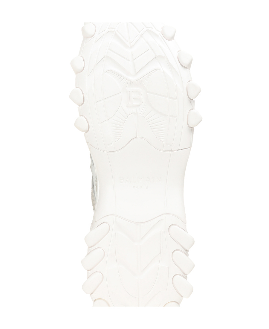 Balmain White B-east Sneakers In White