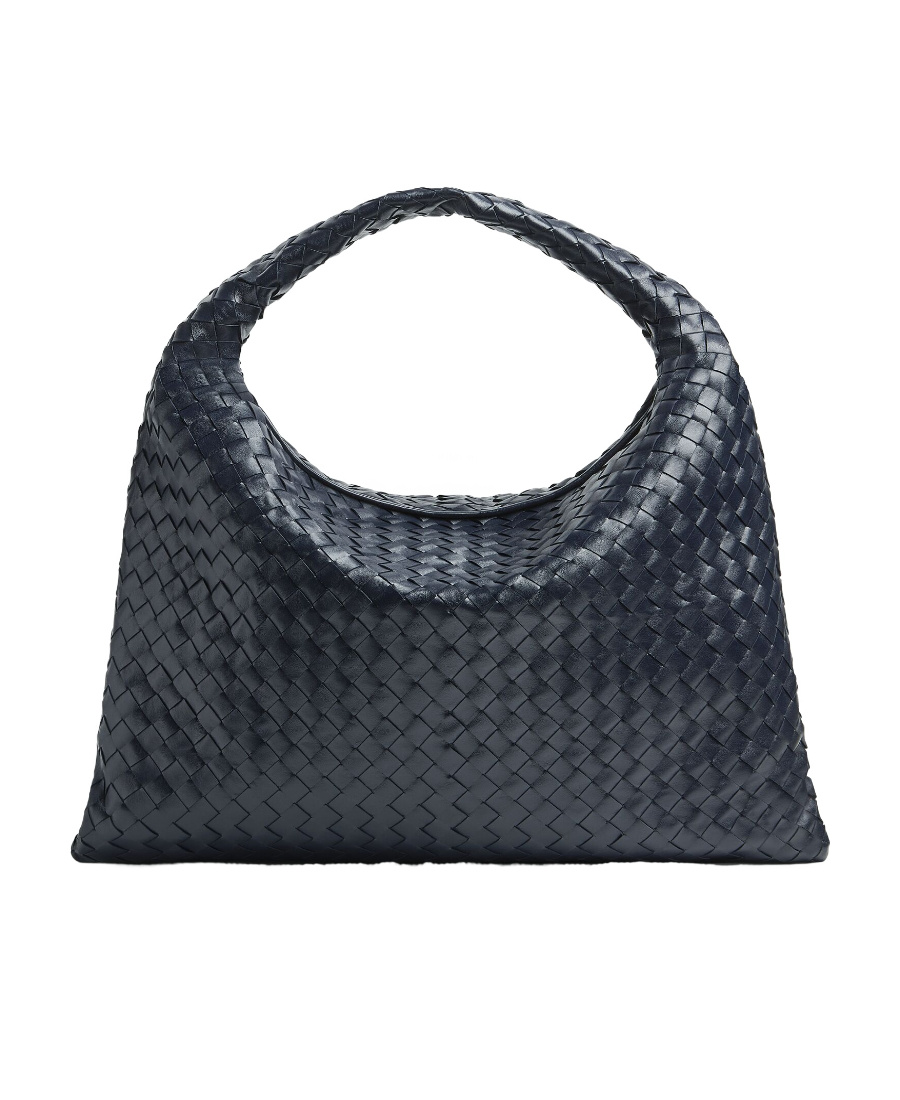 Bottega Veneta Large Hop Backpack In Blue